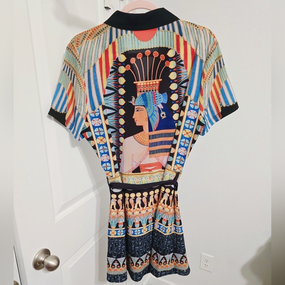 Blackmilk History Of Egyptian Art Shirt Dress - Limited - Picture 4 of 5